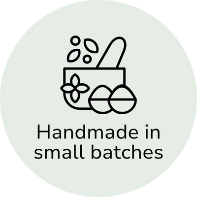 Handmade in small batches