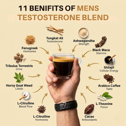 Heat Activated Testosterone Coffee