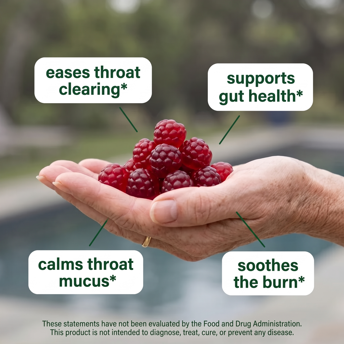 Kombucha Gummies - Throat & Mucus Support